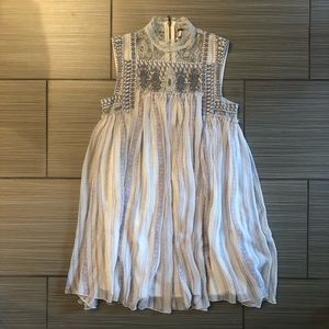 Free People Lace/Chiffon Dress
